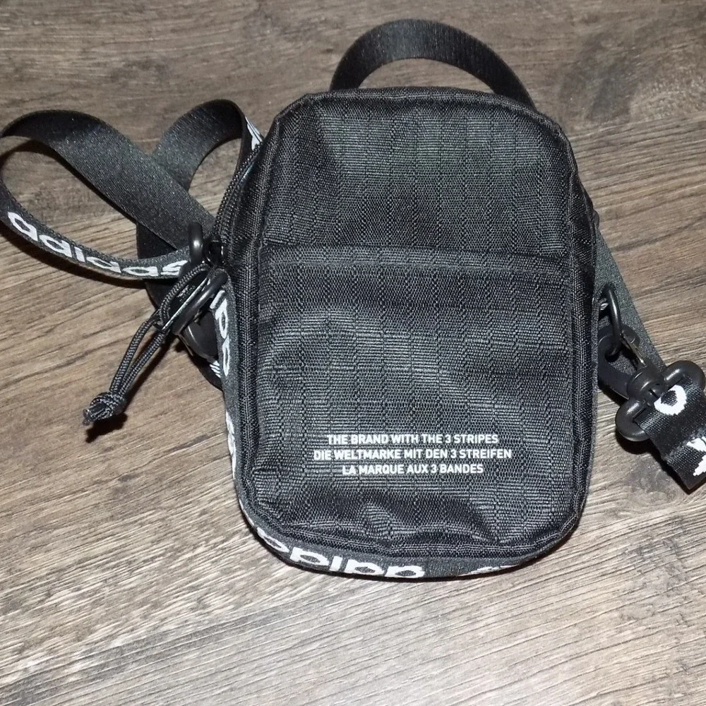 Adidas Crossbody Bag Black Excellent Logo Strap